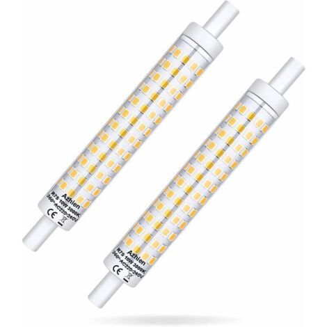 R7s-flutlichtlampe Mit Keramik-kühlkörper, 360° Dimmbar, 10 W, 220–240 V, Warmweiß (3000 K)