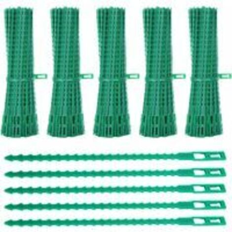 Packung Mit 600 Pflanzenbindern, 23 Cm Lange, Verstellbare Gartenbinder, Flexible Kabelbinder Aus Kunststoff Zur Unterstützung Von Tomatenpflanzen
