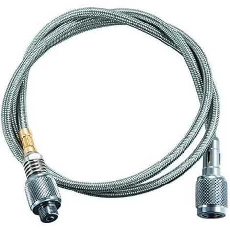 Gasschlauchadapter Für Tragbaren Campingkocher – Flacher Gasschlauchadapter – Outdoor-konverter – 107 X 1,9 X 1,9 Cm