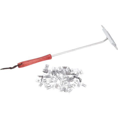 Brandzeicheneisen Für Grills, Englische Buchstaben, Edelstahl, Mit Holzgriff, Für Steaks.
