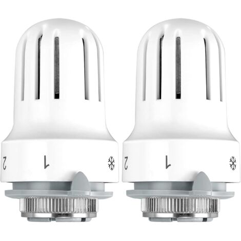 Thermostatkopf, 2 Stück Thermostat-heizkörperventil Trv M30x1,5 Ersatz-heizkörperventilkopf Temperaturregelung Für Das Heizsystem B
