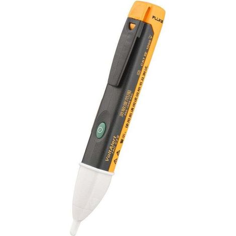 Mini-elektroprüfstift, Berührungsloser Spannungsprüfer, Hochpräzises Spannungsmessgerät, 200–1000 V Wechselspannung, Akustischer Und Optischer Alarm, Schwarz