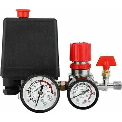 Druckschalterventil Für Luftkompressor, Luftkompressor Mit Manometer Und Regler