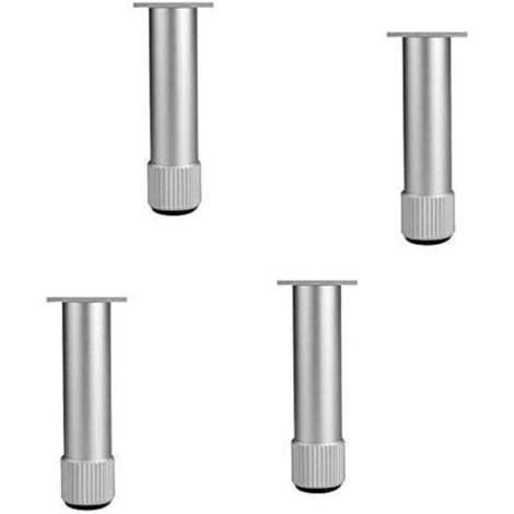 4-teiliges Möbelbein-set, Sofabeine Aus Aluminiumlegierung, Möbelbeine Für Tv-theken, Bürotischbeine, Höhenverstellbare Tischbeine