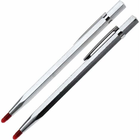 2 Stück Wolframkarbid-spitzen-transformierstifte, 142 Mm, Für Technische Details, Bastelwerkzeuge