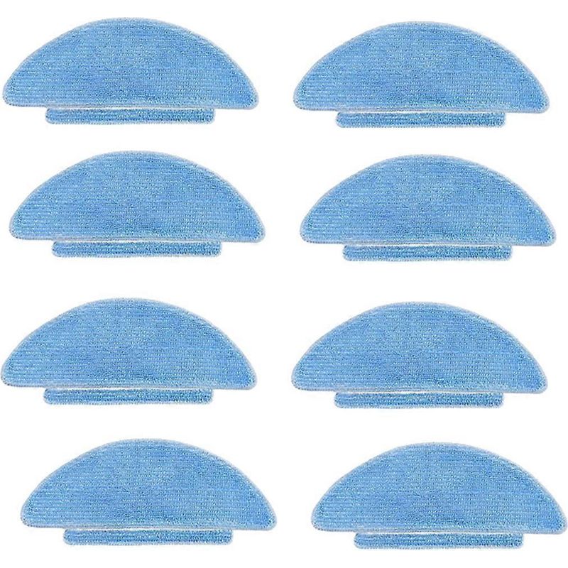 Packung Mit 8 Reinigungstüchern Für Die Saugroboter Sg60, Sl60, Sl60d, Sl61, L6, Nex Und L900 (ersatzteile).