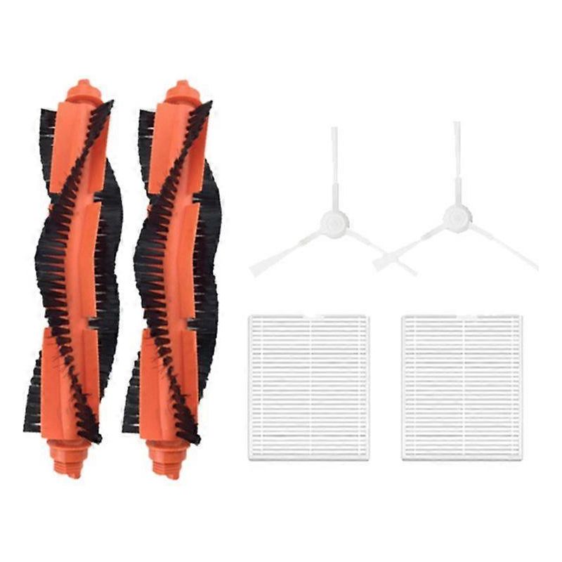 6-teiliges Set Für Saugroboter S20 / D106: Zubehör, Ersatzteile Für Hauptbürste Und Filter.