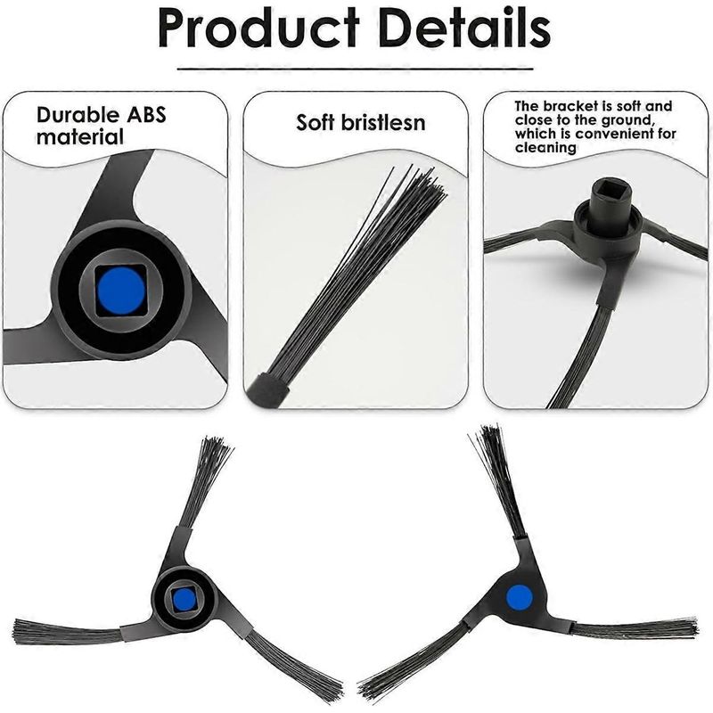 Ersatzteile Für Seitenbürsten, Kompatibel Mit X2 Omni / X2 Pro / X2, Ersatzzubehör Für Saugroboter