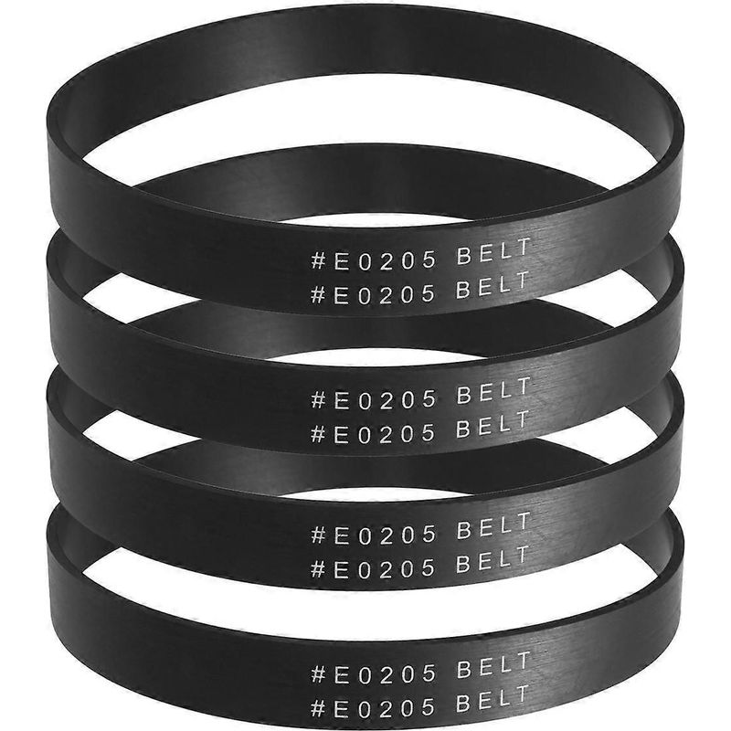 Packung Mit 4 Ersatzriemen Für Den Eureka Style U E0205 Bodenstaubsauger, Kompatibel Mit Den Eureka Modellen Neu202, Neu181, Neu180 Usw.