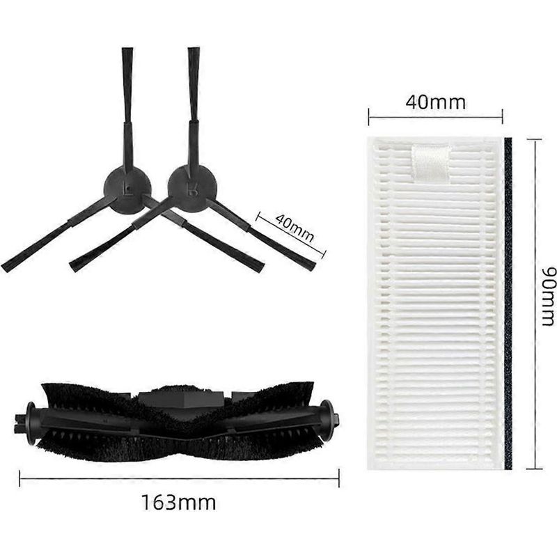 Hauptbürste, Seitenbürste, Hepa-filter Für Saugroboter, Ersatzteile, Rotationsbürste, Spa