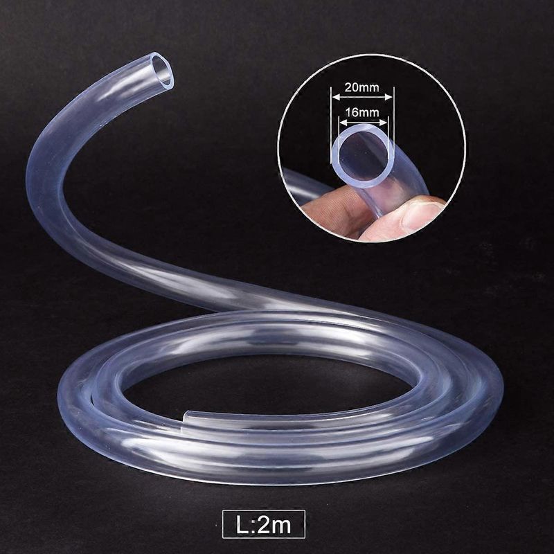 2 Meter Langer, Transparenter, Flexibler Pvc-schlauch Von Fong, 16–20 Mm Flexibler Druckschlauch