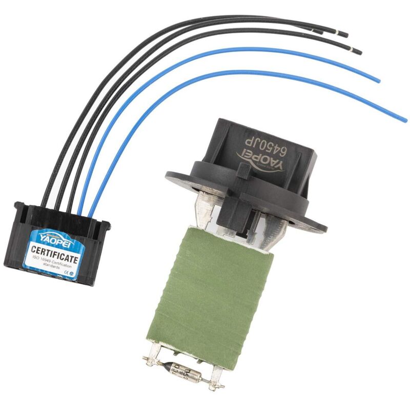 Resistance Chauffage + Faisceau Electrique 206 307 C3 Xsara Picasso Avec Climatisation Manuelle 6450jp 6450.jp
