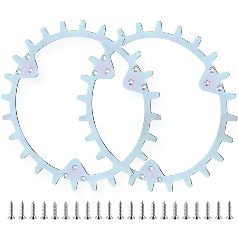 Pointes De Traction Pour Tondeuse Robot Husq/varna Ø 252mm Avec 21 Vis, Robotic Lawnmower Spikes For Hus/qvarna Automower330/440/420/435xawd/430x/435x/450x, Amélioration De Traction