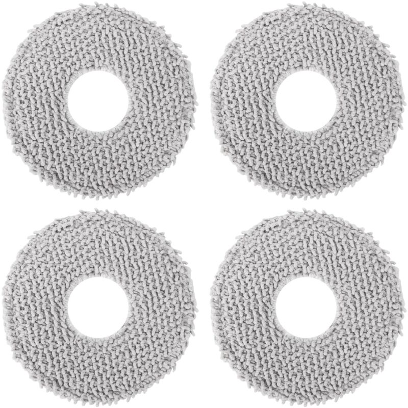 4 Chiffons De Rechange Pour Dji Romo S/a/p Robot Aspirateur Accessoires, Microfibre Réutilisables Convient À Une Grande Variété De Surfaces