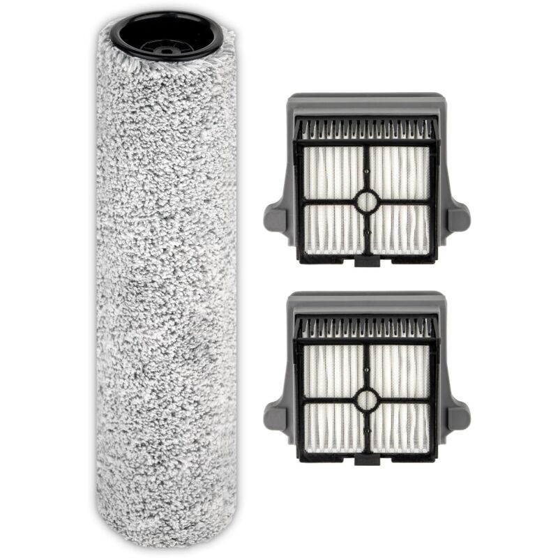 【version 2, Amovible】 (3 Pièces) S7 Pro Brosse Rotative Et Filtres Hepa Compatibles Avec Les Aspirateurs Eau Et Poussière Tineco Floor One S7 Pro, Floor One S6 (sans Manche)