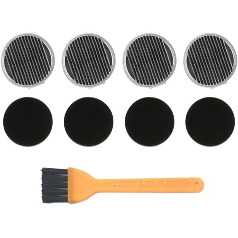 Ensemble De Filtres Hepa Pour Xiaomi, Filtres Hepa De Rechange Efficaces Pour Aspirateur À Main Xiaomi Sans Fil F8, Avec Brosse De Nettoyage Universelle