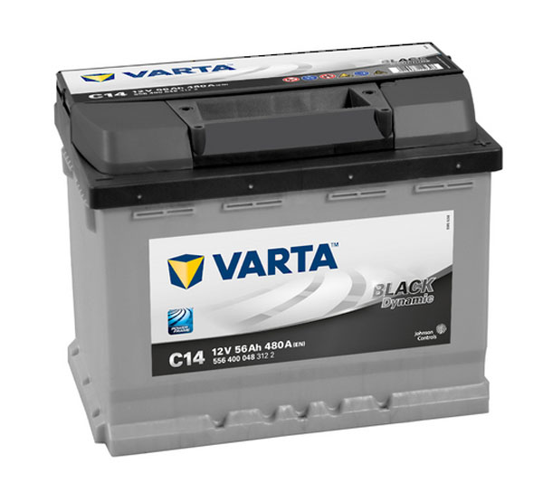 Batterie 12v 56ah 480a C14 Varta Dynamic Sli Varta 556400048