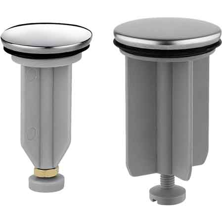 Stopfen Mit Kipphebel Aus Pvc Für Waschbecken Und Bidet 1''