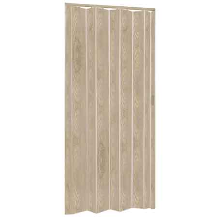 Falttür Mit Prägeholz-effekt 84 X 215 H Cm -