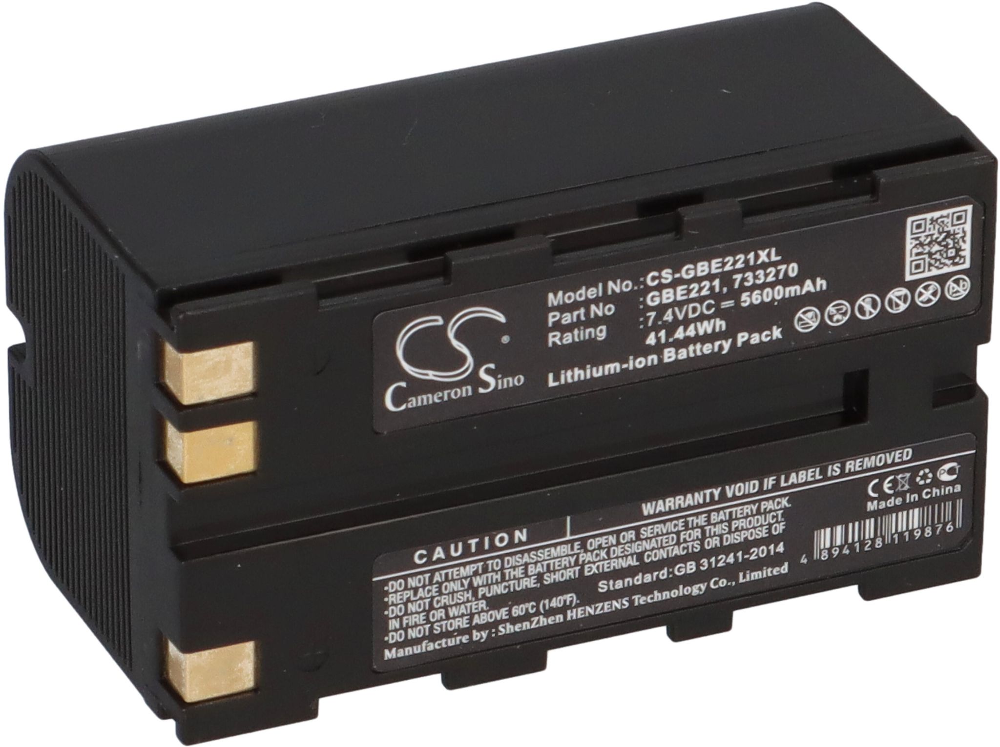 Vhbw - Akku Kompatibel Mit Geomax Stonex R6, Zenith 10 Lasermessgerät, Messgerät (5600 Mah, 7,4 V, Li-ion)