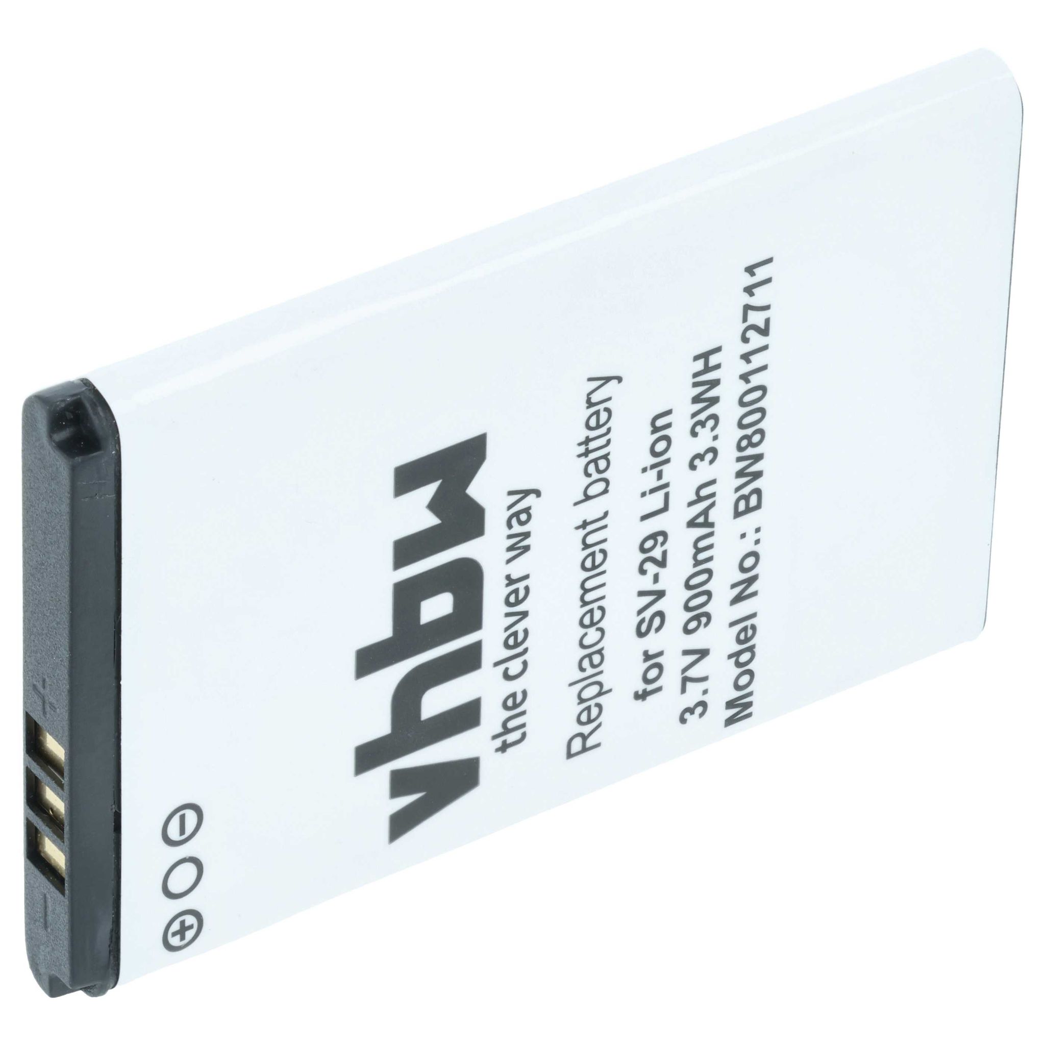 Vhbw - Akku Kompatibel Mit Swissvoice Epure L7, Epure, Epure Fulleco Duo Schnurlos Festnetz Telefon (900 Mah, 3,7 V, Li-ion)