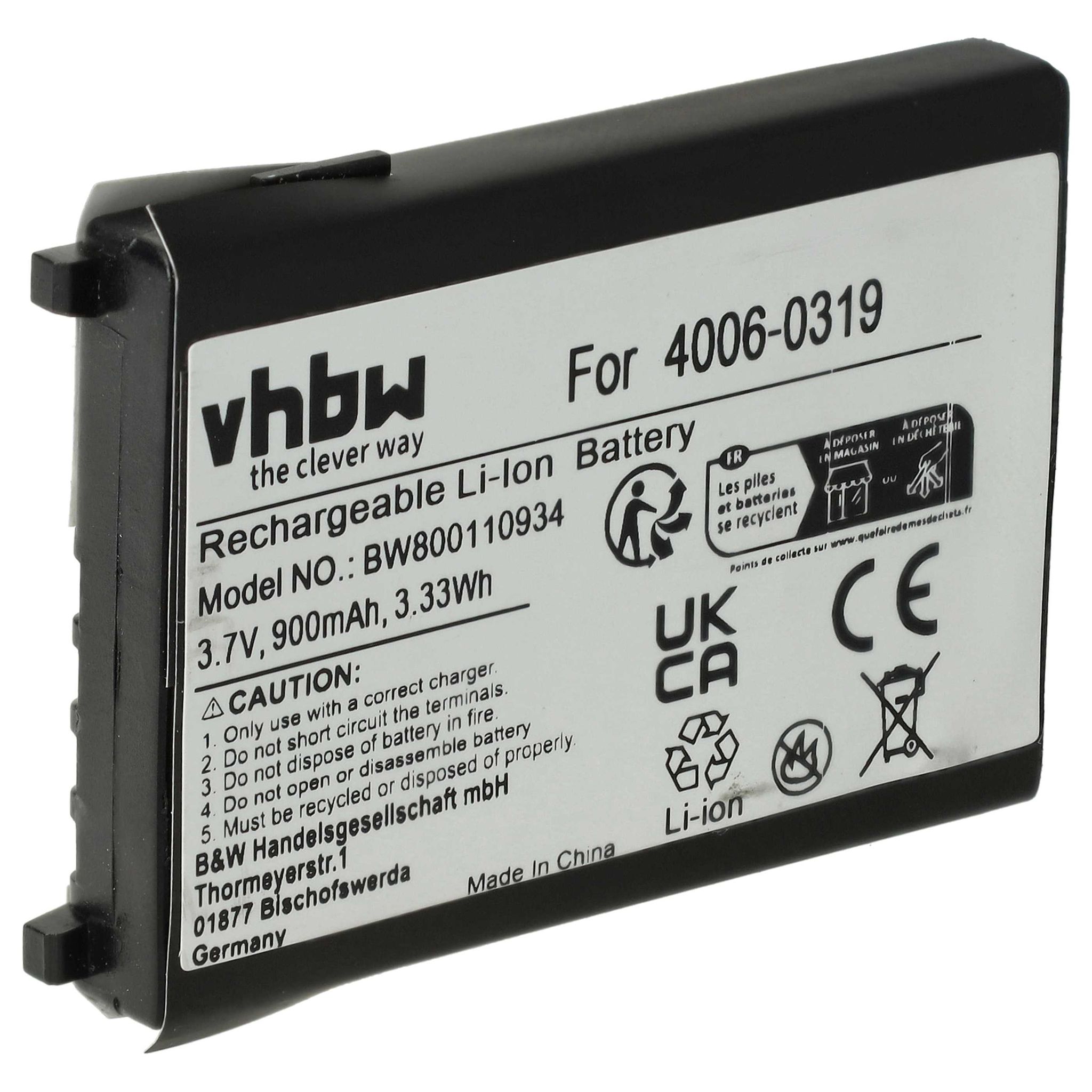 Vhbw Akku Kompatibel Mit Psc Falcon Pt40-100 Pt40, Pt40 Pdt Barcodescanner Pos (900 Mah, 3,7 V, Li-ion)