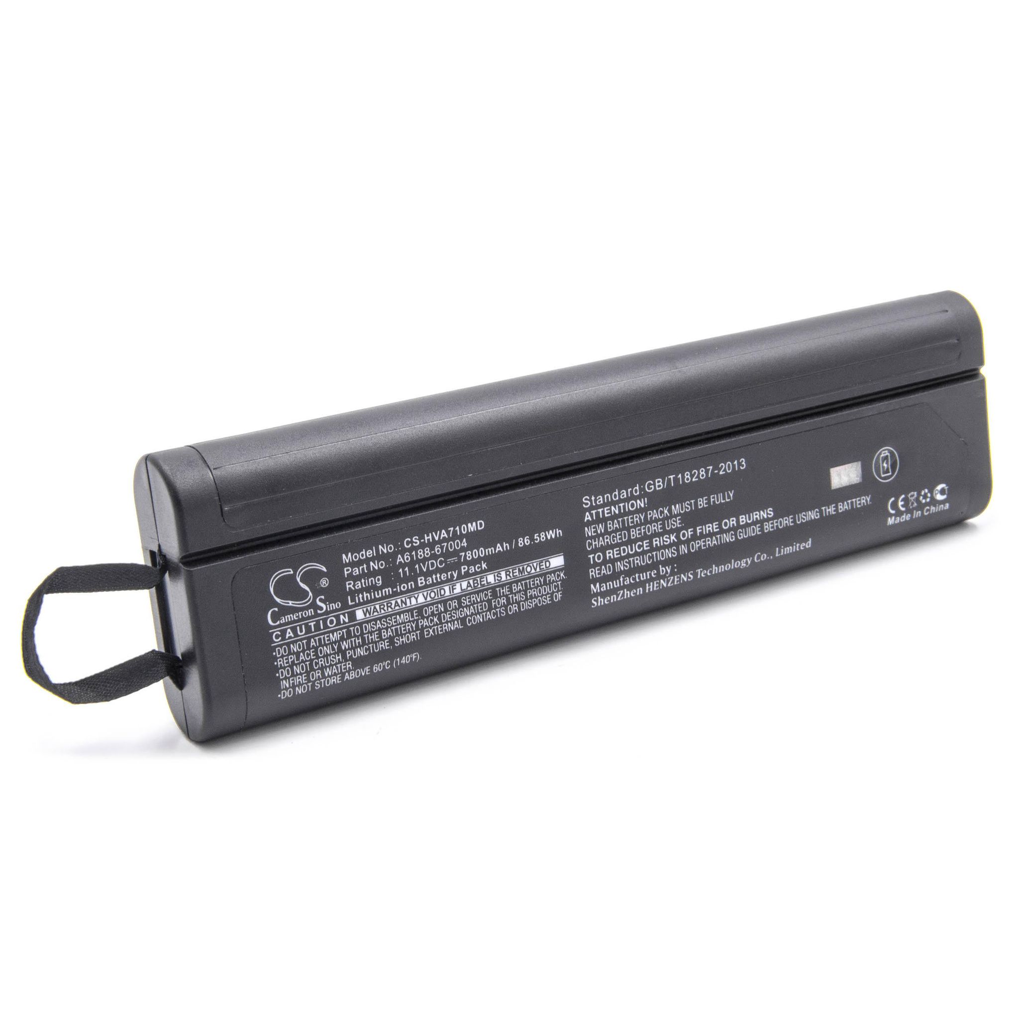 Vhbw Akku Kompatibel Mit Anritsu Ms2026c Ms2027c, Ms2028b, Ms2024b, Ms2025b, Ms2024a, Ms2026a, Ms2026b Raid-controller (7800 Mah, 11,1 V, Li-ion)
