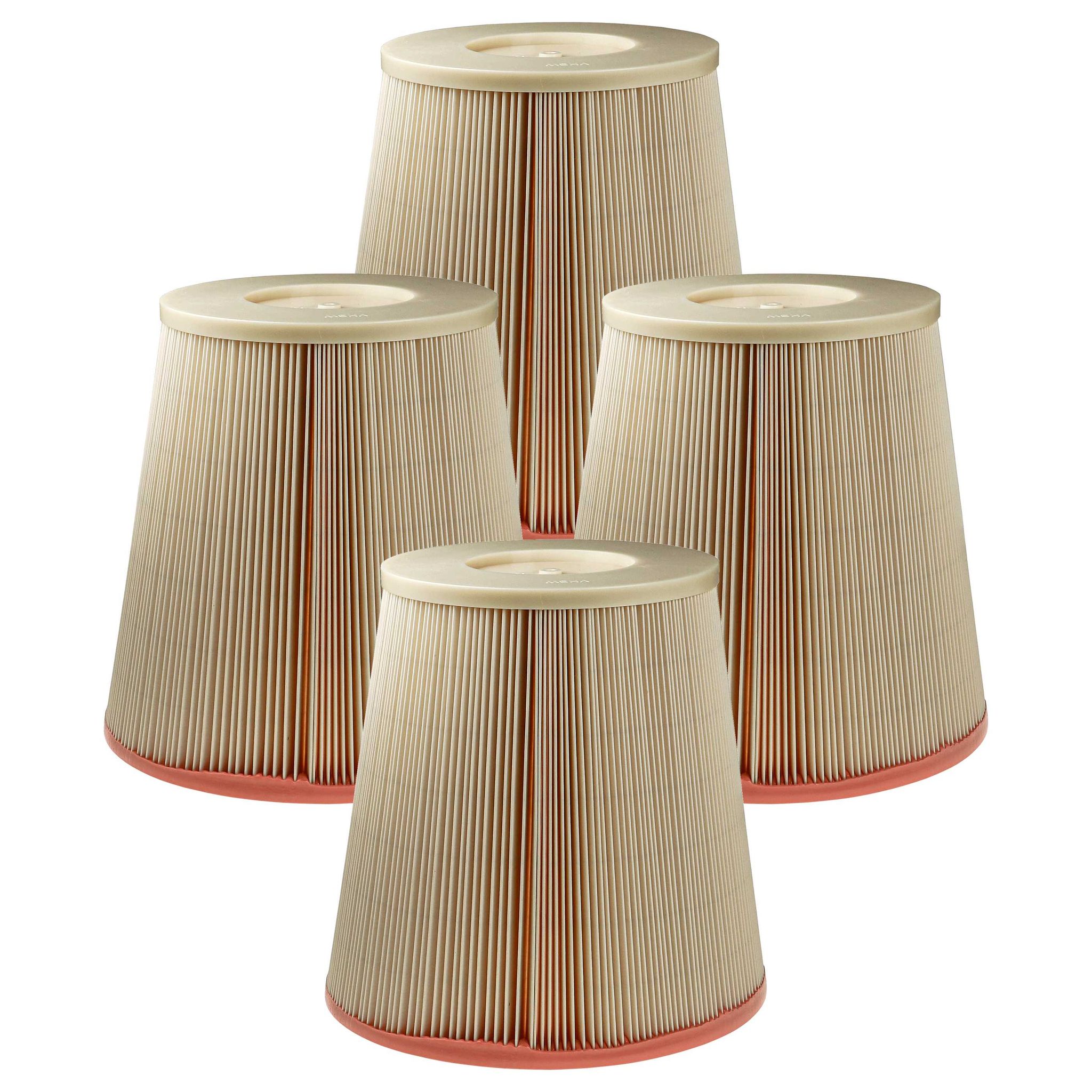 Vhbw 4x Hepa 13 Filter Ersatz Für Dustcontrol 42692 Für Luftreiniger Ersatz-filter