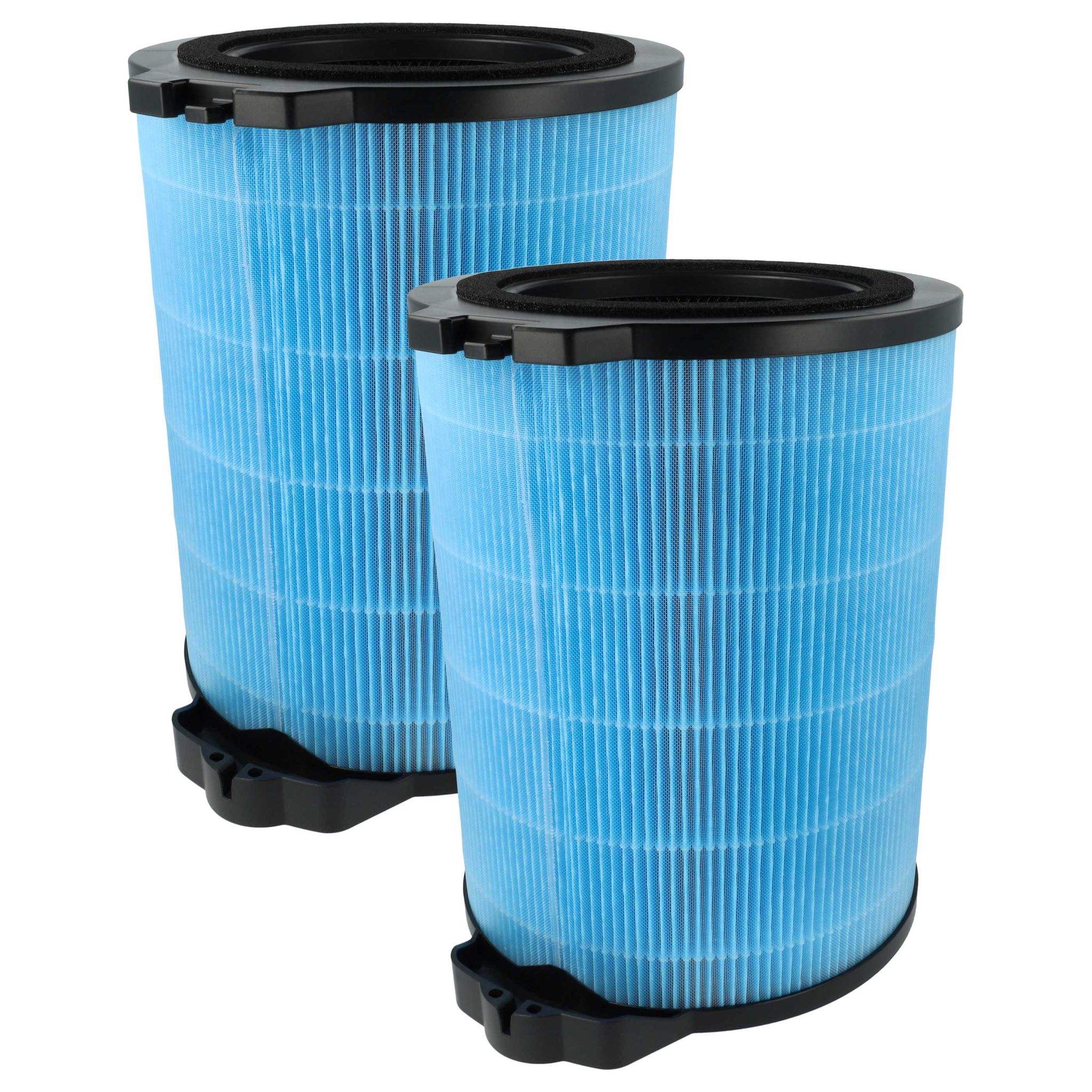 Vhbw 2x Hepa 13 Filter Ersatz Für Hoover 35602348 U98 Für Luftreiniger - Ersatz-filter Mit Integriertem Aktivkohle-filter