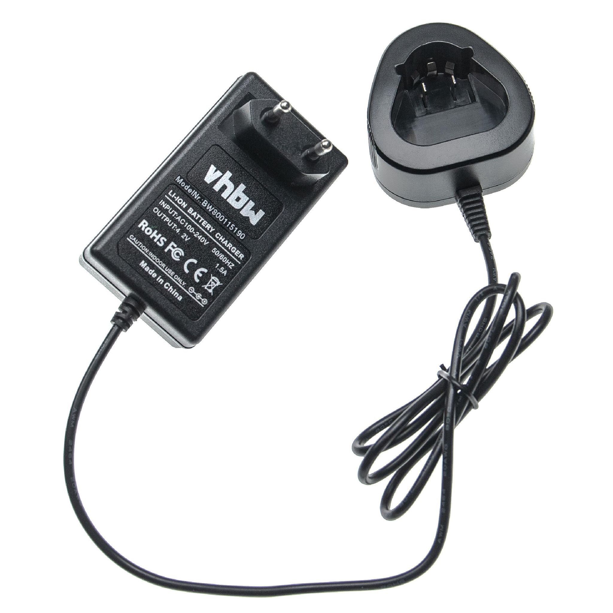Vhbw - Ladegerät Kompatibel Mit Bosch Gsr Mx2drive, Gsr Prodrive, 36019a2010, Ps10, Sps10, Sps10-2 Werkzeug Akkus