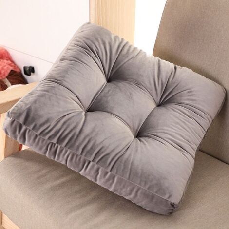 Stuhlkissen Für Stuhl, Bank, Gartensofa, 6er-set X 45x45cm Grau
