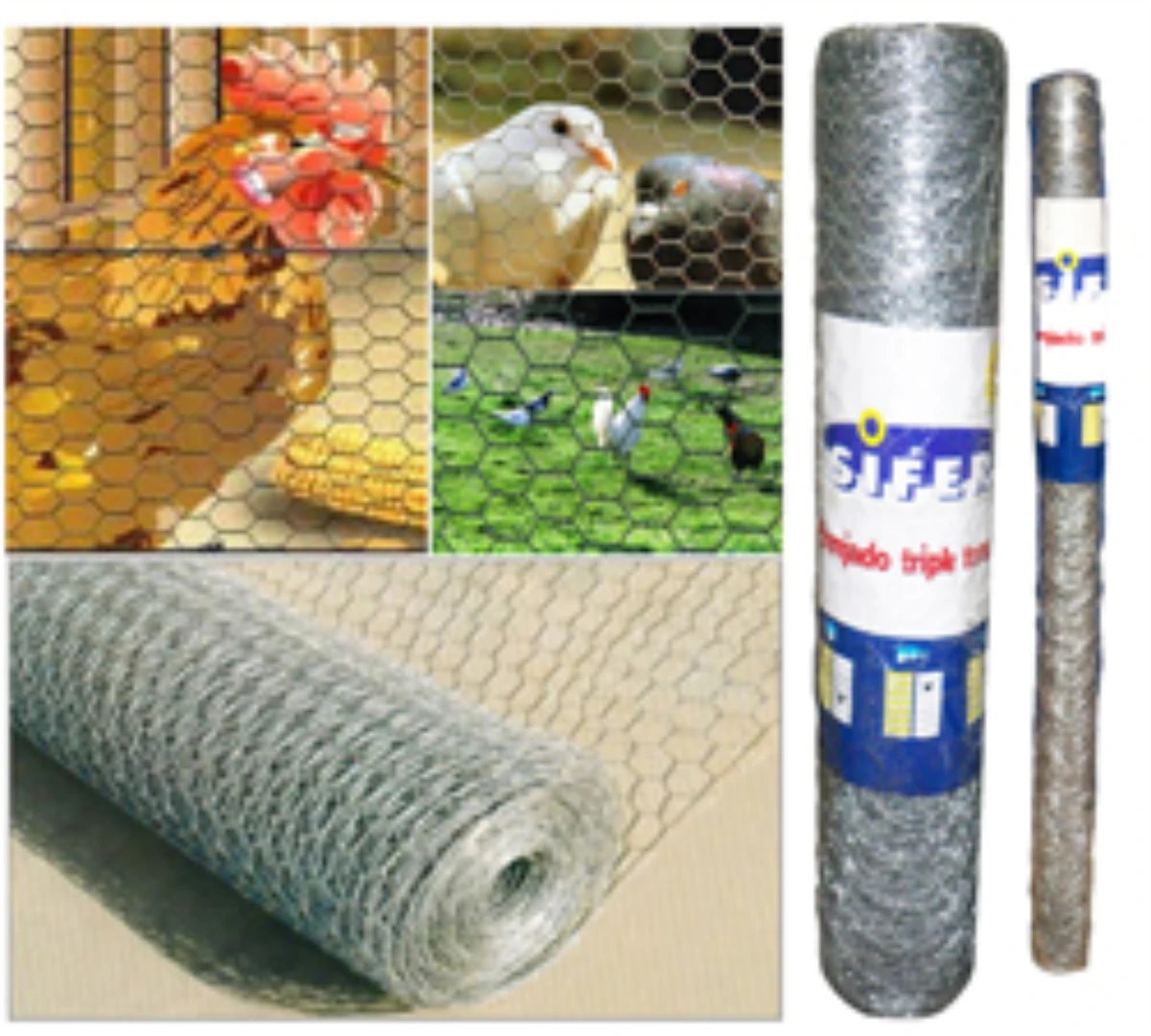 Sifer Triple Twist Trellis Mesh 51 X 1,00 Metrorollo 50