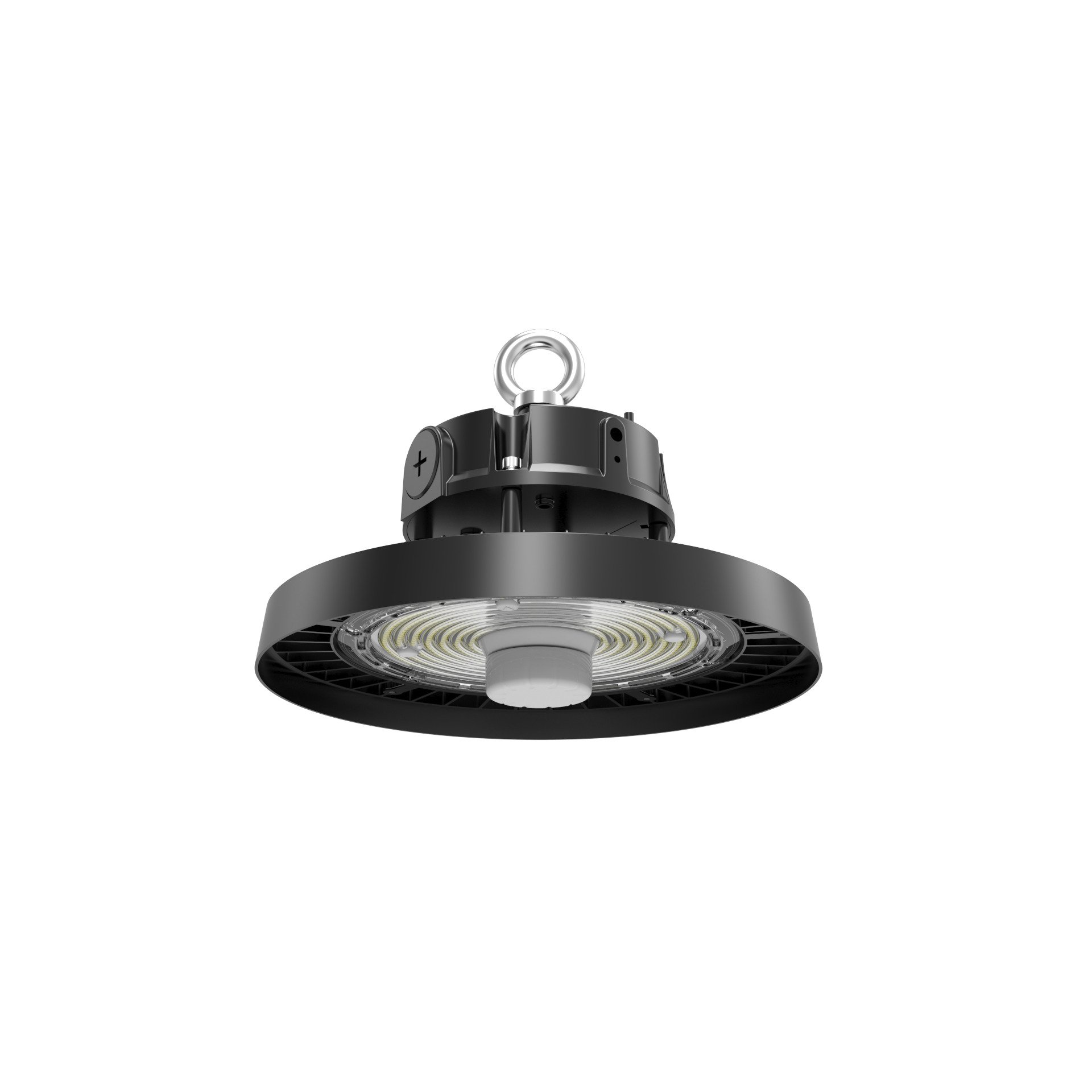 Led Hallenstrahler High Bay Industrial Ufo Hbd Evo 150lm/w Dimmbar 0-10v 6000k 90º Bewegung Radar Kaltweiß 100 W