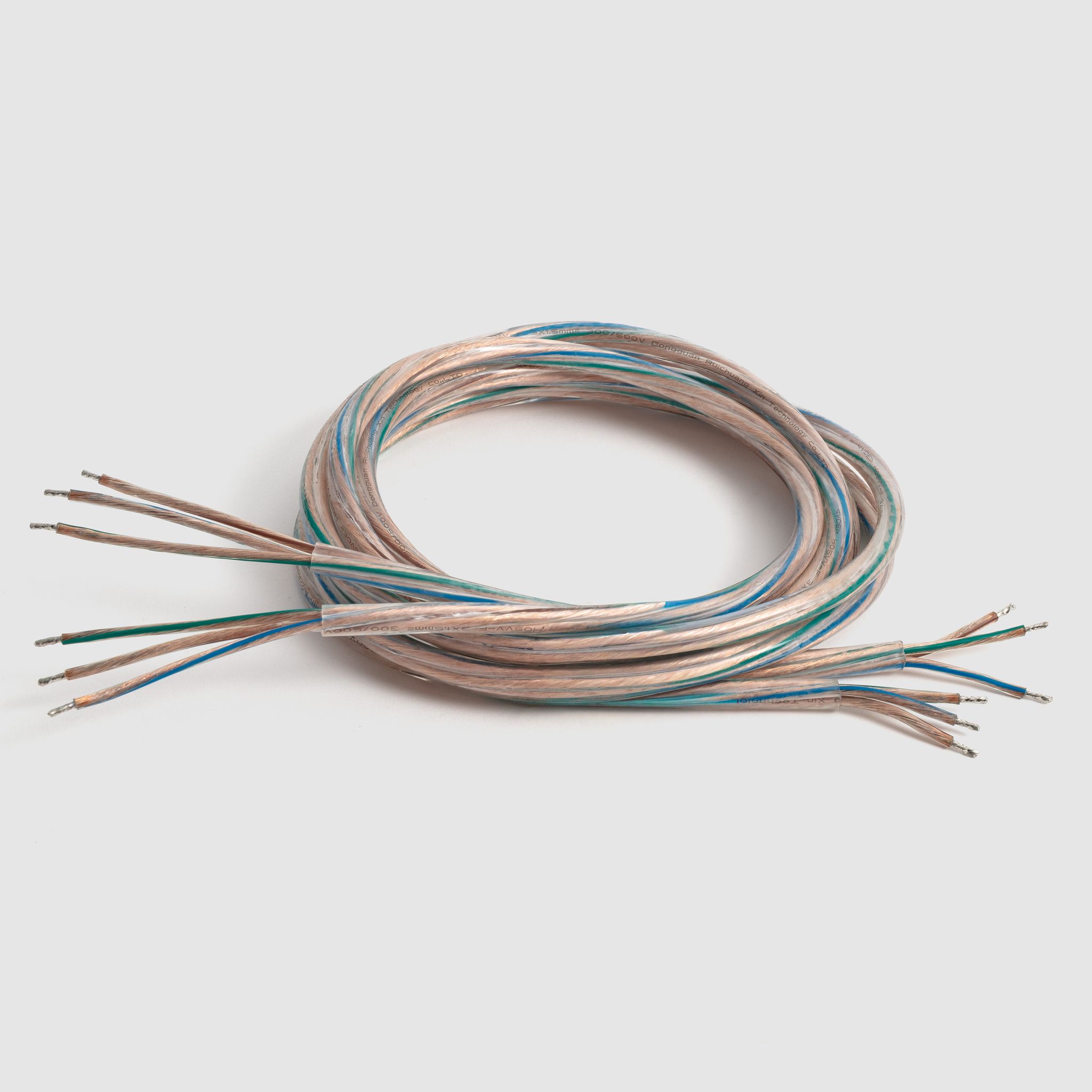 Elektrokabelschlauch 3-adrig H03vv-f3 Luxor 1.5 Mm²