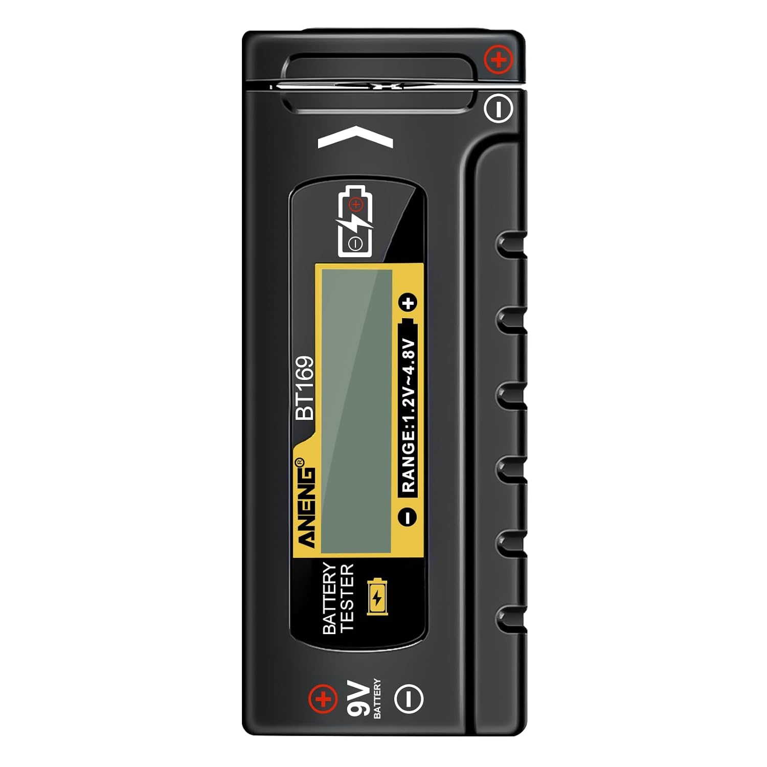Digitaler Batterietester, Universal-batterietester, Universeller Batterieprüfer, Tragbarer Batteriekapazitätstester Für Aa, Aaa, C, D, 18650, 16340, 14500, 21700, 1,2–4,8 V, 9-v-knopfzellen
