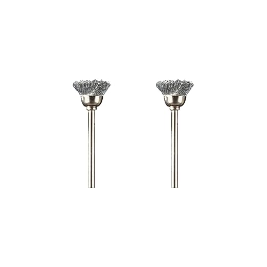 Set Mit 2 Stahl-topfbürsten