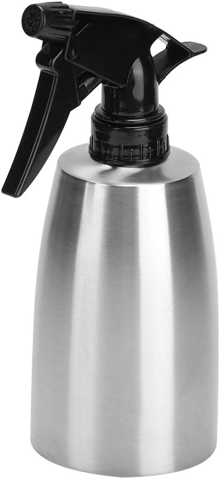 Leere Sprühflasche, 435 Ml Multifunktionsbehälter, Edelstahl-sprühflasche Mit Verstellbarer, Nachfüllbarer Düse Für Haus Und Garten, 435 Ml