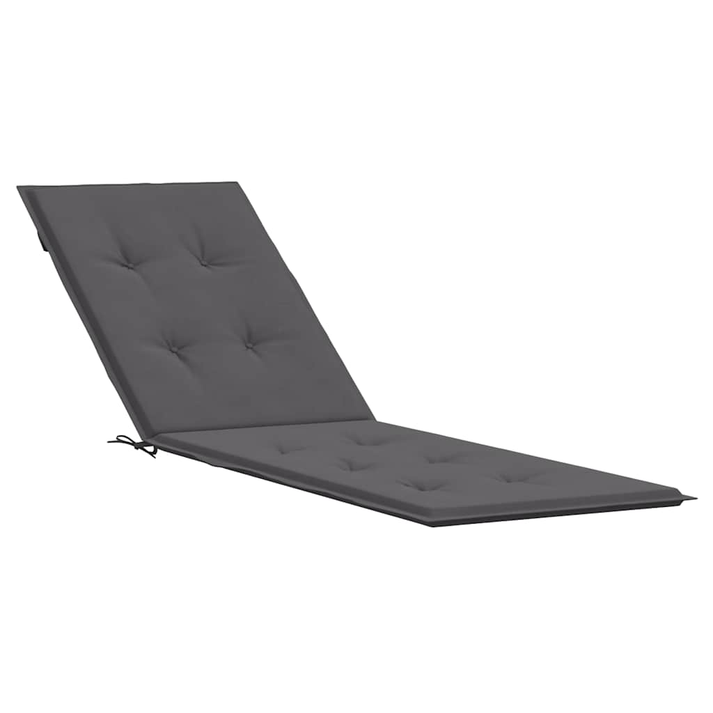 Maison Exclusive - Liegestuhl-auflage Anthrazit (75+105)x50x4 Cm