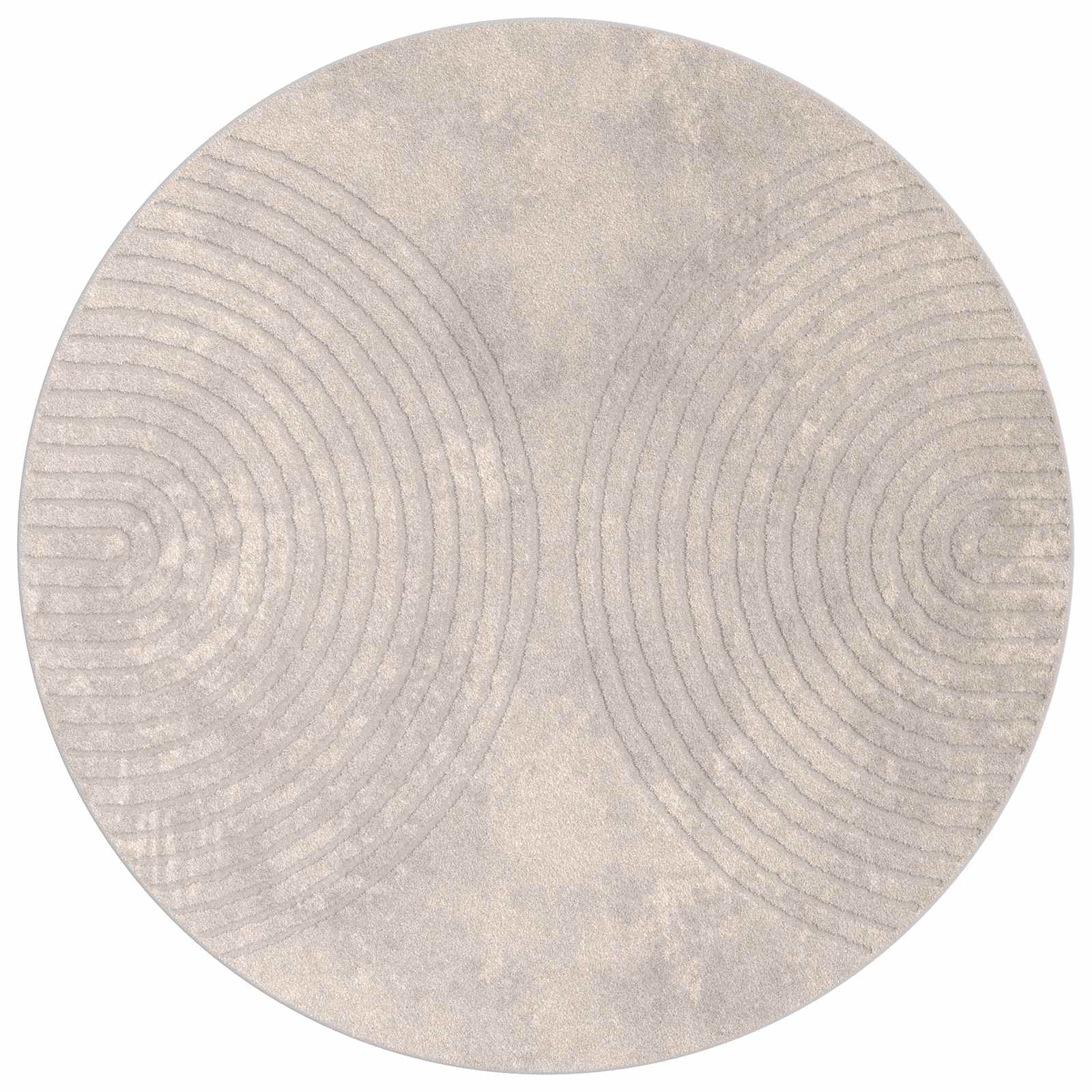 Maison Exclusive - Innenteppich Galati Beige Ø 120 Cm Polyester