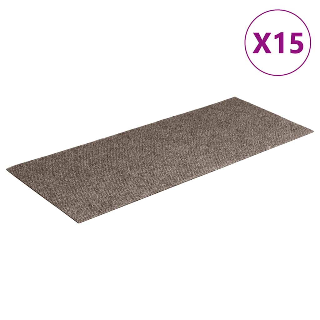 Maison Exclusive - Stufenmatten Selbstklebend 15 Stk. 60x25 Cm Be