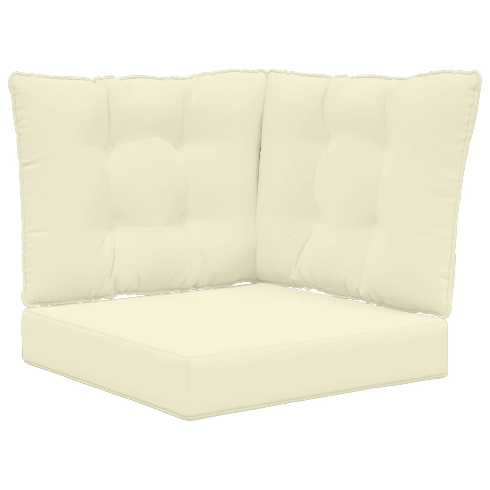 Maison Exclusive - Sofakissen Für Draußen Polyester Creme 50,5 X