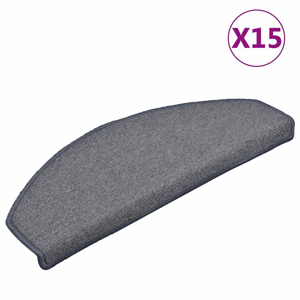 Maison Exclusive - Stufenmatten 15 Stk. 65x24x4 Cm Hellgrau Und B
