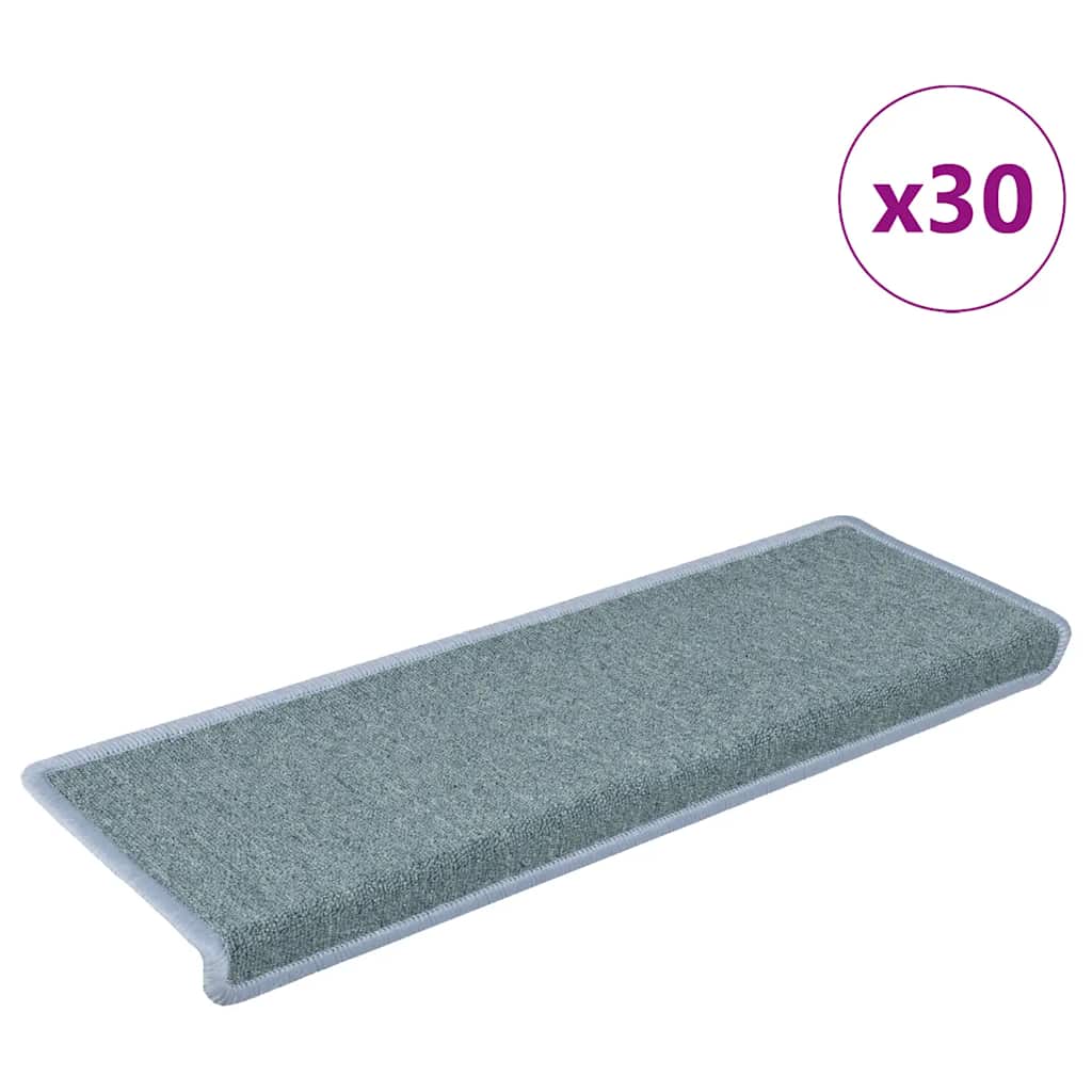 Maison Exclusive - Stufenmatten 30 Stk. 65x21x4 Cm Seeblau Rechte