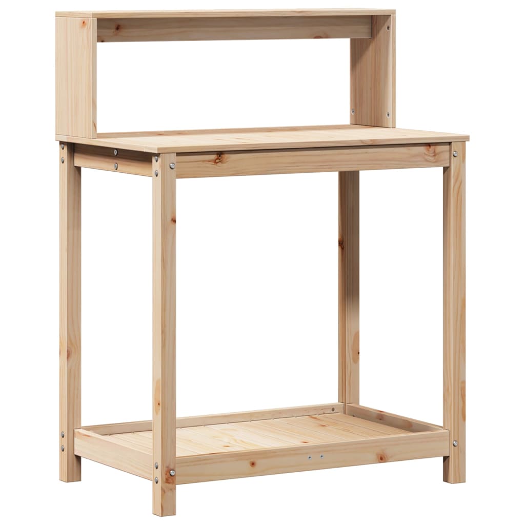Maison Exclusive - Pflanztisch Mit Ablagen 82,5x50x109,5 Cm Massi