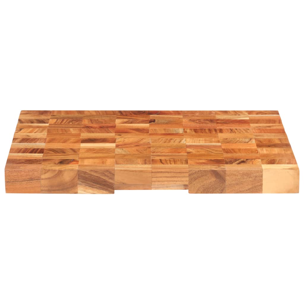 Maison Exclusive - Hackblock 60×40×3,8 Cm Akazie Massivholz
