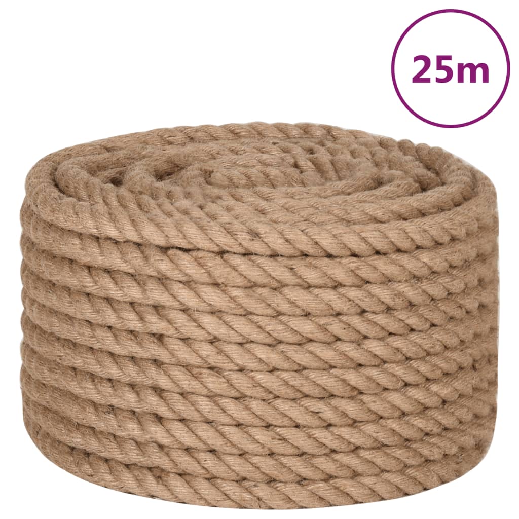 Maison Exclusive - Juteseil 25 M Länge 20 Mm Stärke