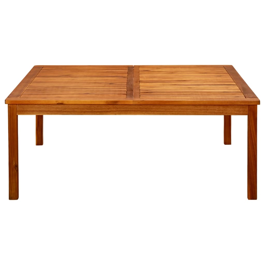 Maison Exclusive - Garten-couchtisch 110x110x45 Cm Massivholz Aka