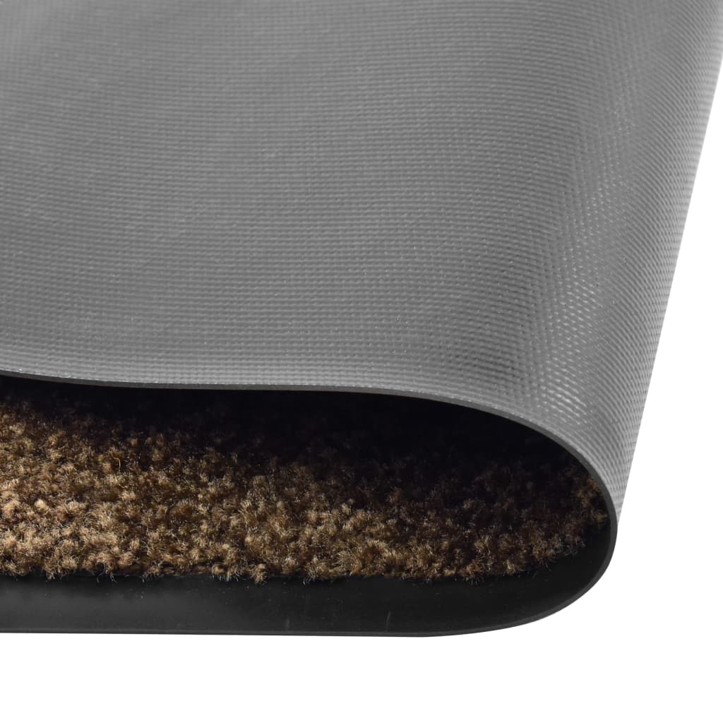 Maison Exclusive - Fußmatte Waschbar Braun 60x180 Cm