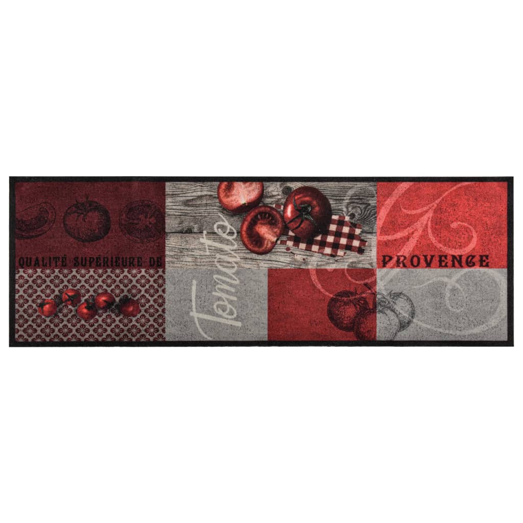 Maison Exclusive - Küchenbodenmatte Waschbar Tomate 45x150 Cm