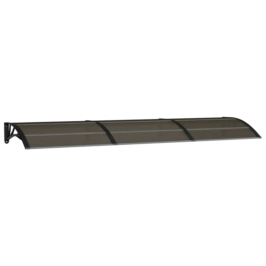 Maison Exclusive - Türvordach Schwarz 300x75 Cm Polycarbonat